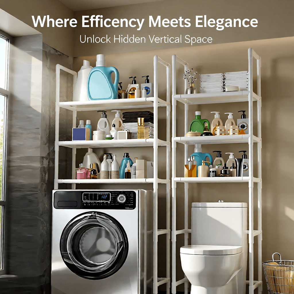 Bathroom Storage Rack Space