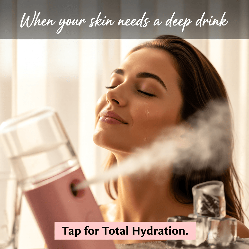 Mini Portable Humidifier Facial Steamer