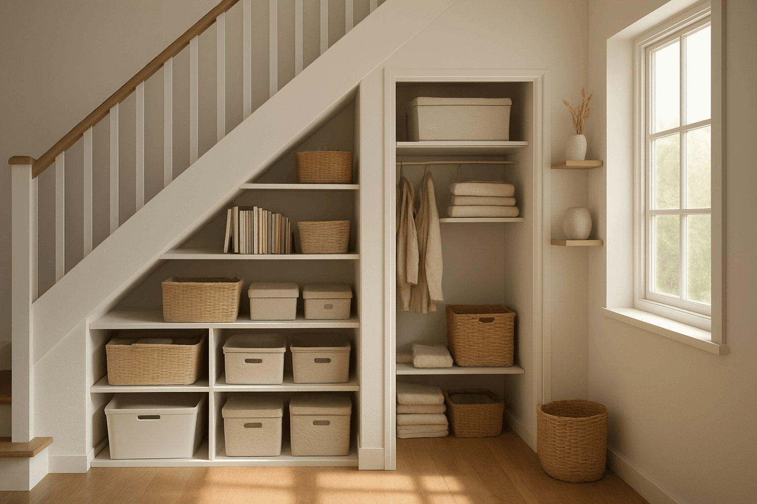 Transform Unused Spaces Into Functional Storage Areas