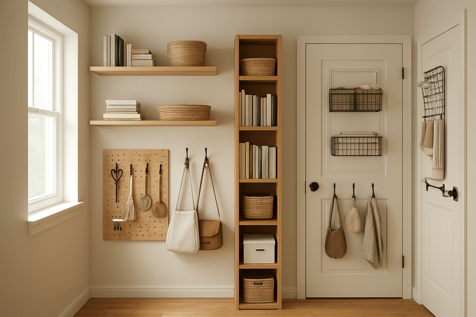 Maximize Vertical Space and Wall Storage Solutions