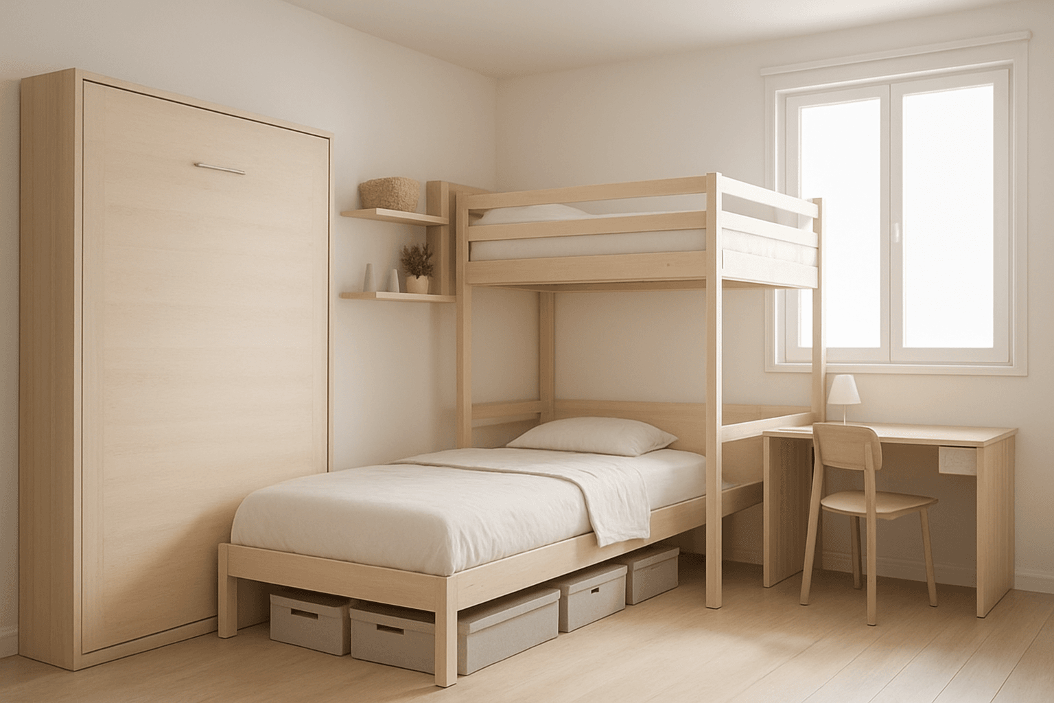 Embrace Space-Saving Sleeping Solutions for Small Rooms