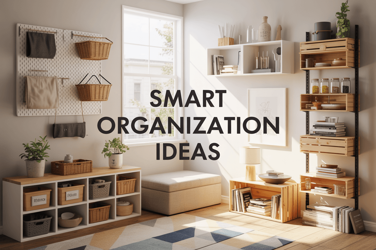 Read more about the article 27 Smart Home Organization ideas for Small Spaces  Using Things You Already Own