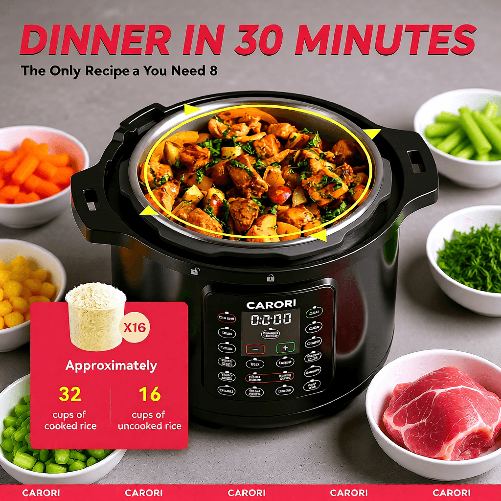 12-in-1 Electric Pressure Cooker