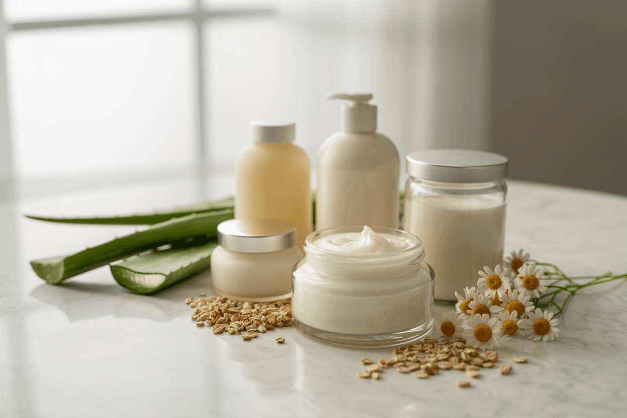 Gentle Natural Moisturizers for Daily Hydration