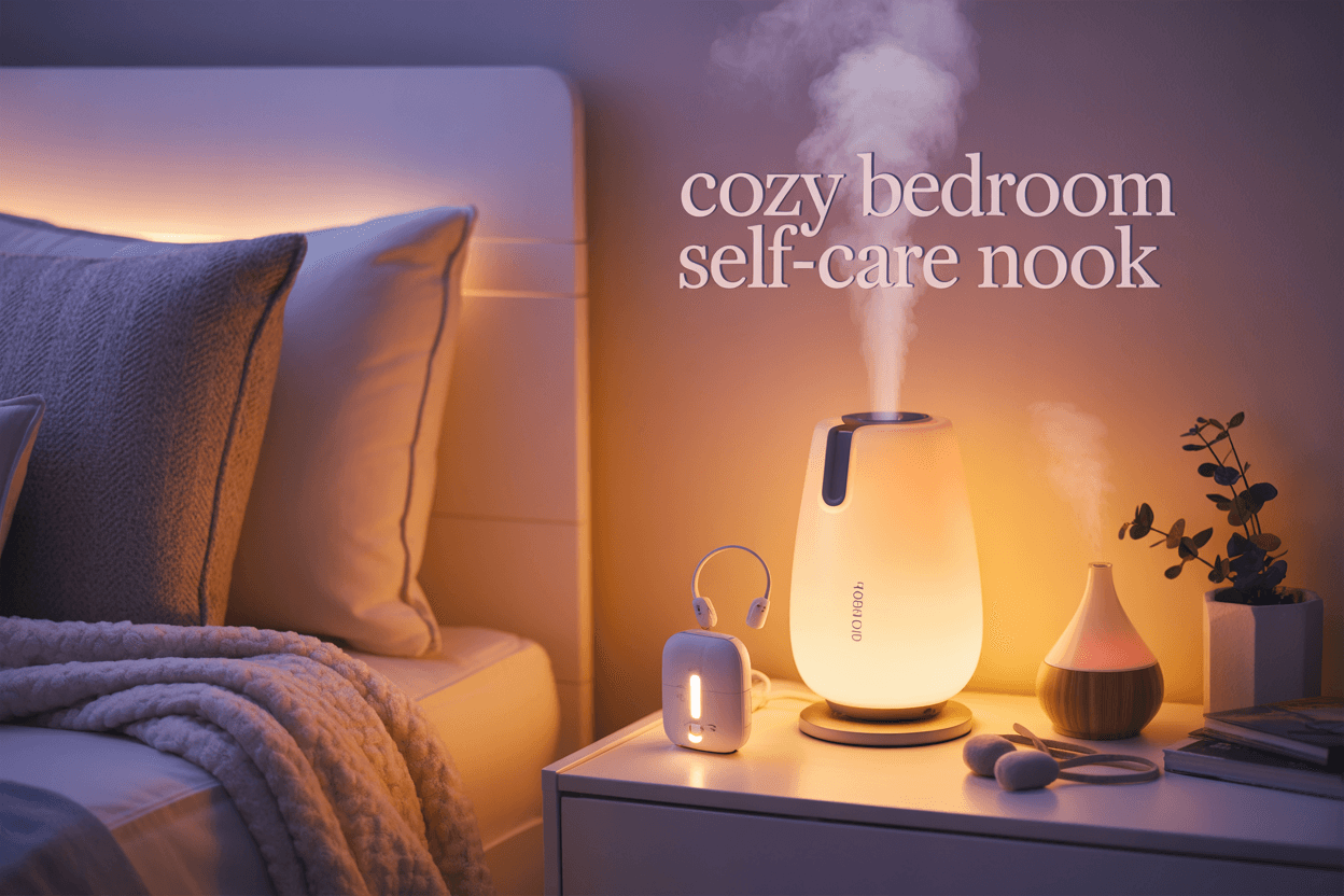 Read more about the article Best Cozy Gadgets for a Dreamy Bedroom Self-Care Nook