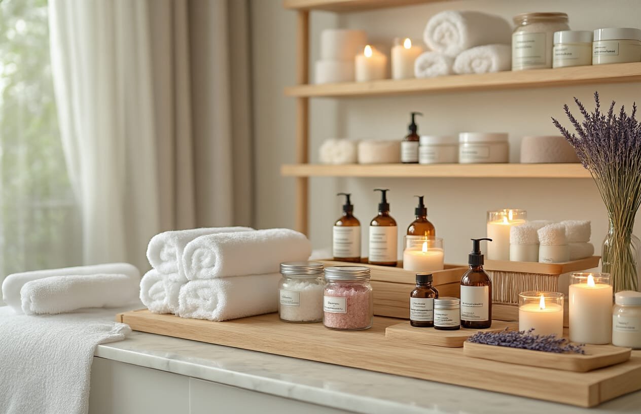 Organize Your Spa Treatments and Products