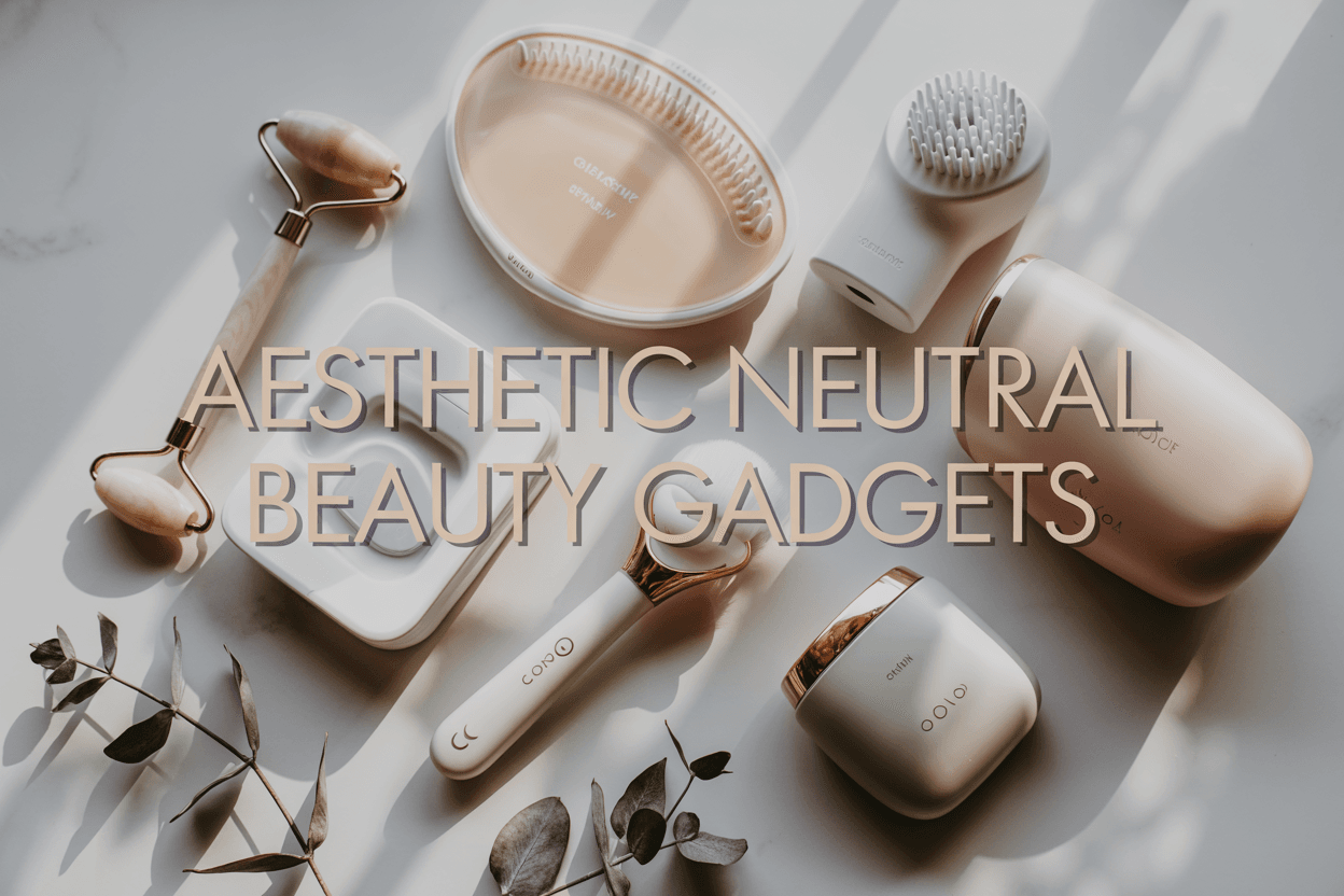 Read more about the article Our Favorite Aesthetic Neutral Beauty Gadgets for Glow