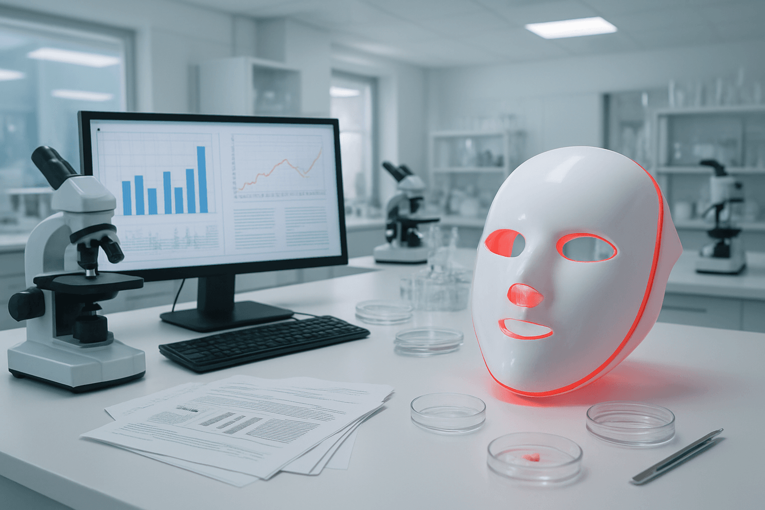 Clinical Evidence Supporting Red Light Therapy for Wrinkle Reduction