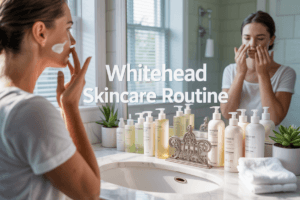 Skincare Routine for Whiteheads